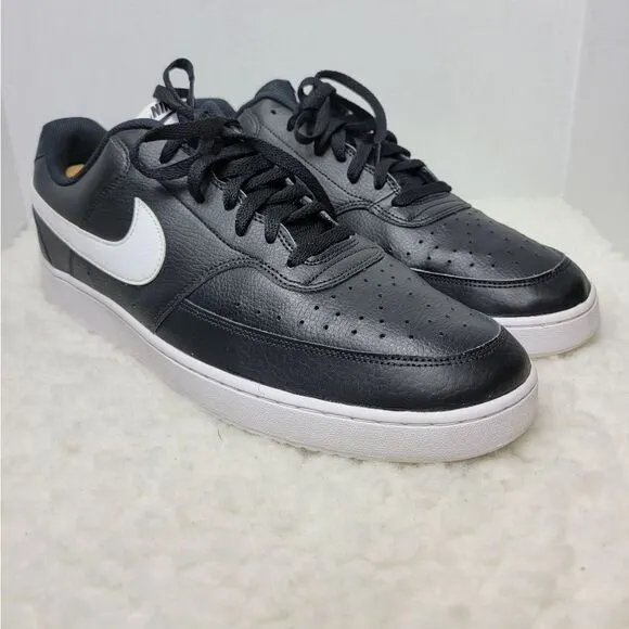 Nike Court Vision Mens Sneaker Size 15 Low Top &quot;Dh2987 001&quot; Scarpa Basket Shoes
