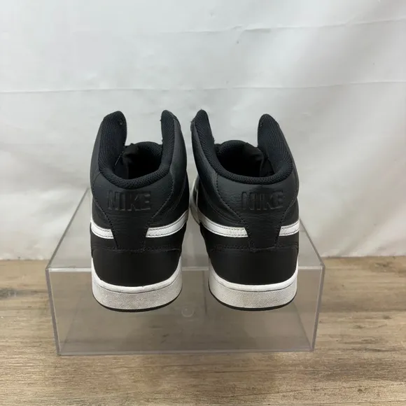 Nike Court Vision Mid NN Basketball Shoes Black White DN3577-001 Mens Size 12