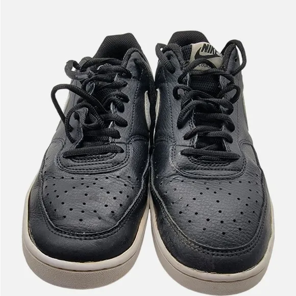 Nike Court Vision Next Nature Low Black White Sz 9 Men