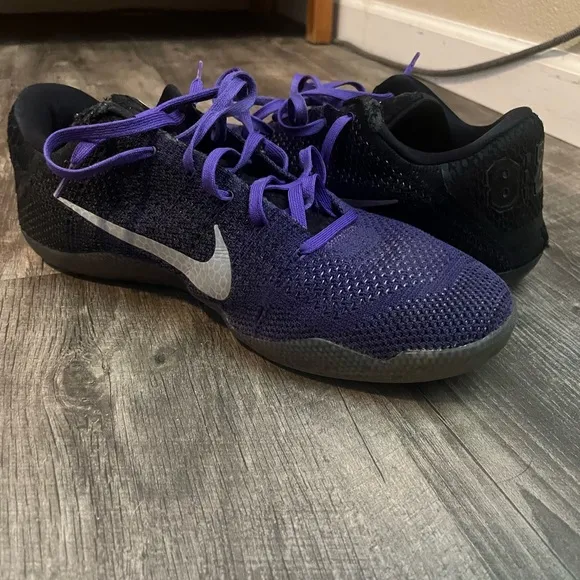 Nike Dark Purple and Black Athletic Shoes