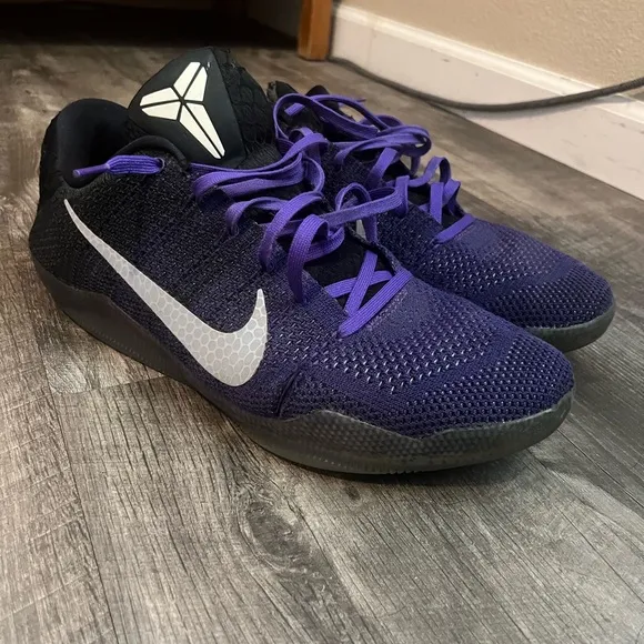 Nike Dark Purple and Black Athletic Shoes