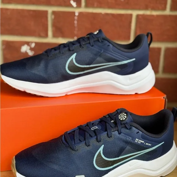 Nike Downshifter 12 Men’s Navy Blue New Sneakers Running Shoes