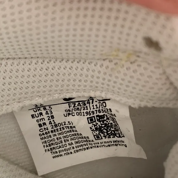 Nike Dunk Low Shoes 'Soft Yellow Alabaster' FZ4347-100 Size 11W 9.5M New
