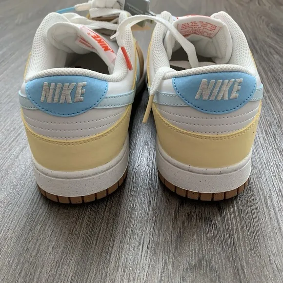 Nike Dunk Low Shoes 'Soft Yellow Alabaster' FZ4347-100 Size 11W 9.5M New
