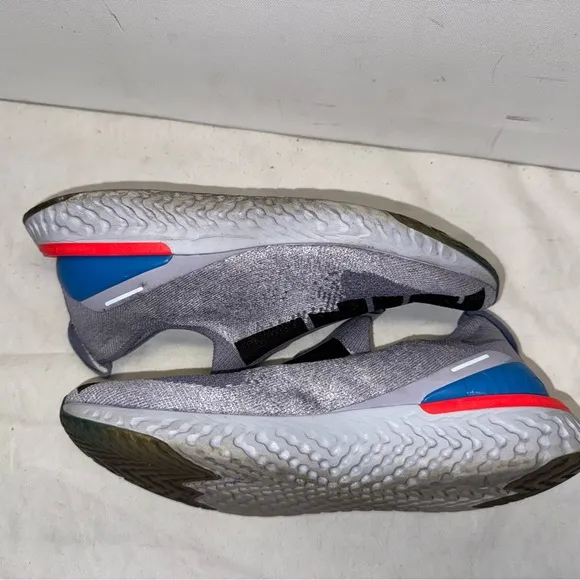 Nike Epic Phantom React Flyknit GS Indigo Fog Sneakers CJ7202-400 Sz 7Y