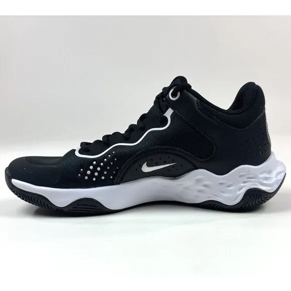 Nike Fly.By Mid 3 Mens Black White Basketball Shoes Sneakers DD9311-003