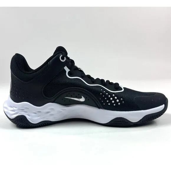 Nike Fly.By Mid 3 Mens Black White Basketball Shoes Sneakers DD9311-003