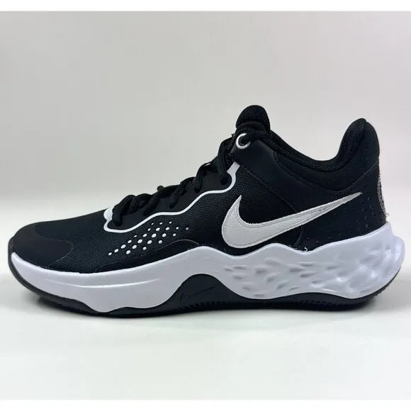 Nike Fly.By Mid 3 Mens Black White Basketball Shoes Sneakers DD9311-003