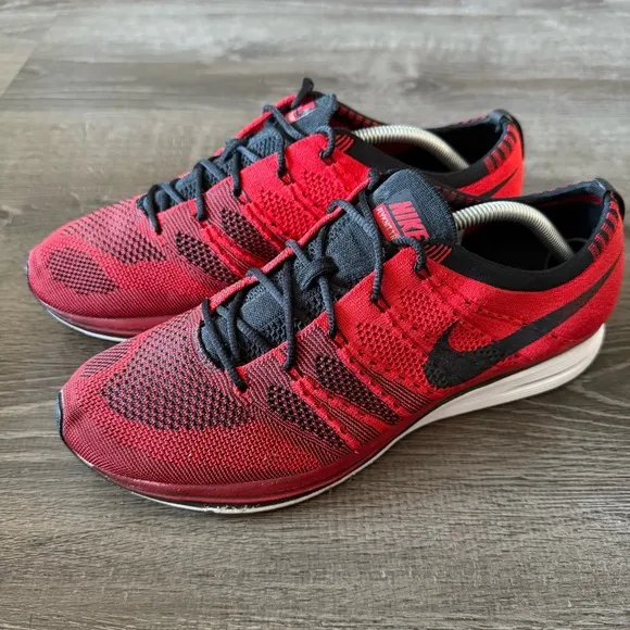 Nike Flyknit Trainer - University Red - Size 11.5