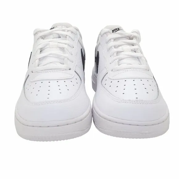 ❤️❤️Nike Force 1 Low PS 2Y Kids Retro Shoes Comfy White Black Sneaker CZ1685-100