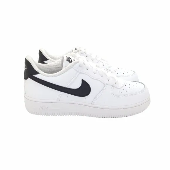 ❤️❤️Nike Force 1 Low PS 2Y Kids Retro Shoes Comfy White Black Sneaker CZ1685-100