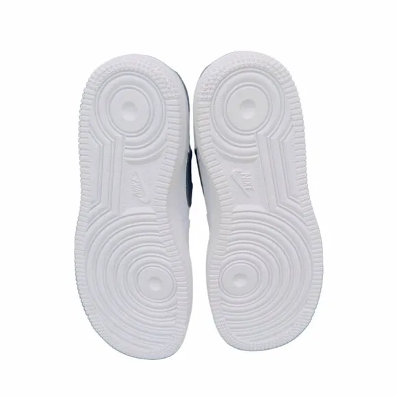 ❤️❤️Nike Force 1 Low PS 2Y Kids Retro Shoes Comfy White Black Sneaker CZ1685-100