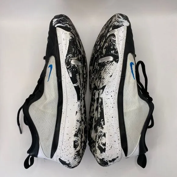 Nike Freak 5 shoes kids 6Y white/black/photo blue‎ basketball