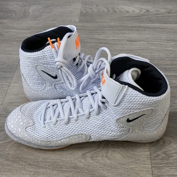 Nike Inflict SE Orange Grey Black DJ4471-900 Wrestling Shoe Men Sz 10