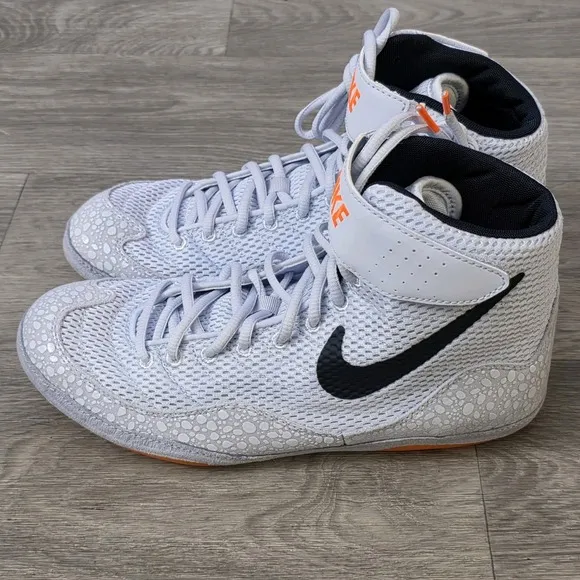 Nike Inflict SE Orange Grey Black DJ4471-900 Wrestling Shoe Men Sz 10