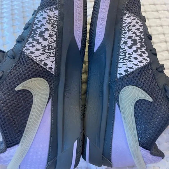Nike Ja 1 Men's Shoes - Iron Grey and Lilac Bloom