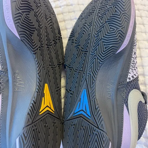 Nike Ja 1 Men's Shoes - Iron Grey and Lilac Bloom