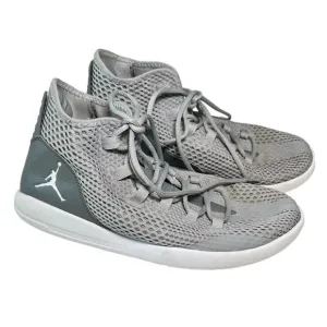 Nike Jordan Reveal Sneakers - Men’s Basketball Shoes, Sz 10 Gray, Mesh High Top