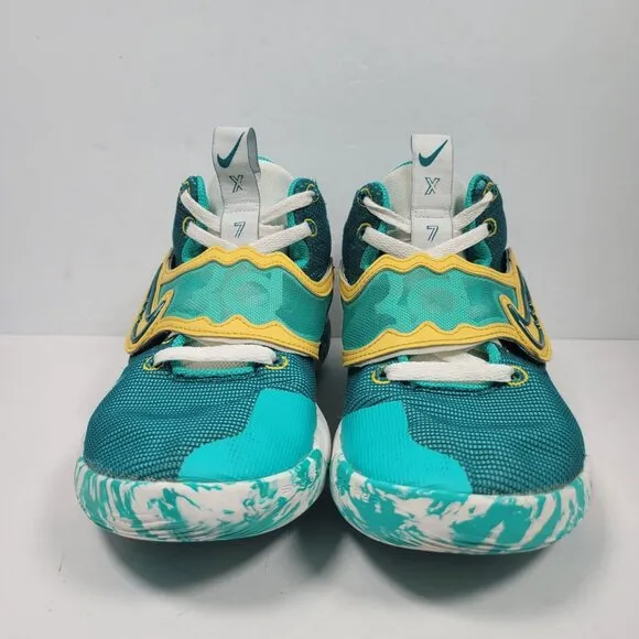 Nike KD Trey 5 X Men's Clear Jade Blue Sneakers DD9538-300 US Size 7.5