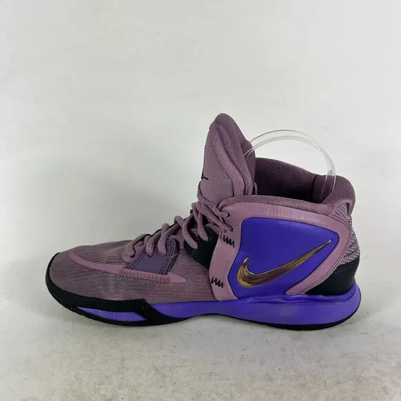 Nike Kyrie Infinity Amethyst Wave Sneakers Boy 6.5 Purple Lace Up Athletic Shoes