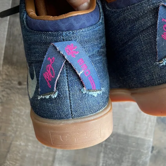 Nike LeBron James NSW denim shoes