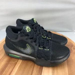 Nike LeBron Witness‎ 8 Basketball Shoes Mens 12 Black Volt Mesh Performance