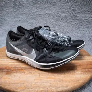 Nike Men's 10.5 ZoomX Dragonfly XC Track Spikes Black Metallic Silver DX7992-001