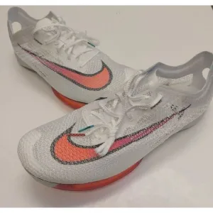 Nike Mens Air Zoom Victory Track Shoes w Spikes CD4385-100 White Ombre Size 12.5