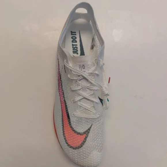 Nike Mens Air Zoom Victory Track Shoes w Spikes CD4385-100 White Ombre Size 12.5