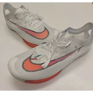 Nike Mens Air Zoom Victory Track Shoes w Spikes CD4385-100 White Ombre Size 13