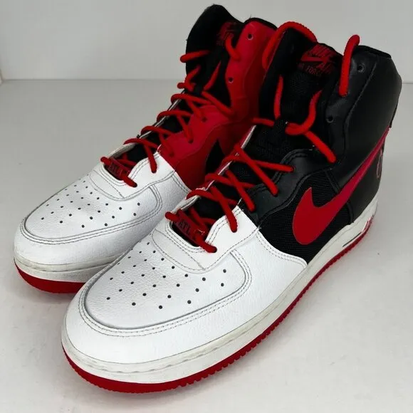 Nike Mens BV7459-100 White Air Force 1 LV8 High Atlanta Size 10 Athletic Shoes