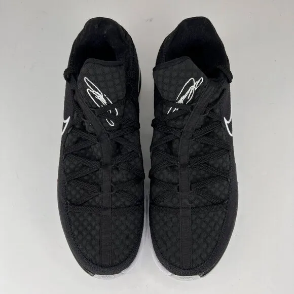 Nike Mens CD5007-002 Black LeBron 17 Low Lace Up Size 9.5 Basketball Shoes