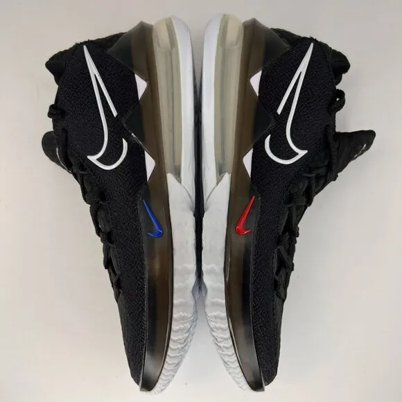 Nike Mens CD5007-002 Black LeBron 17 Low Lace Up Size 9.5 Basketball Shoes