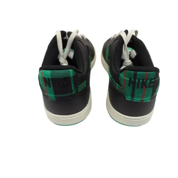 Nike Men's Court Vision Lo Athletic Shoes Black Green Size 14M