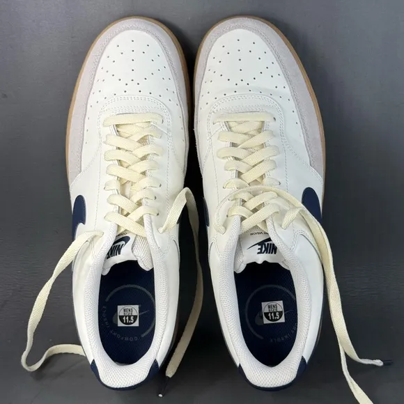 Nike Men's Court Vision Low athletic sneaker Trainers shoes size 11.5