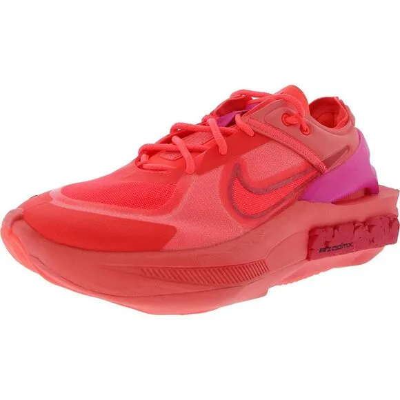 Nike Mens Font Anka Edge Red Lace-Up Running &amp; Training Shoes New
