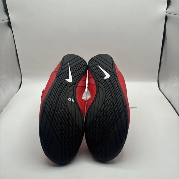 Nike Men's Fury University Red White Black Wrestling Shoes Size 10.5 NWT