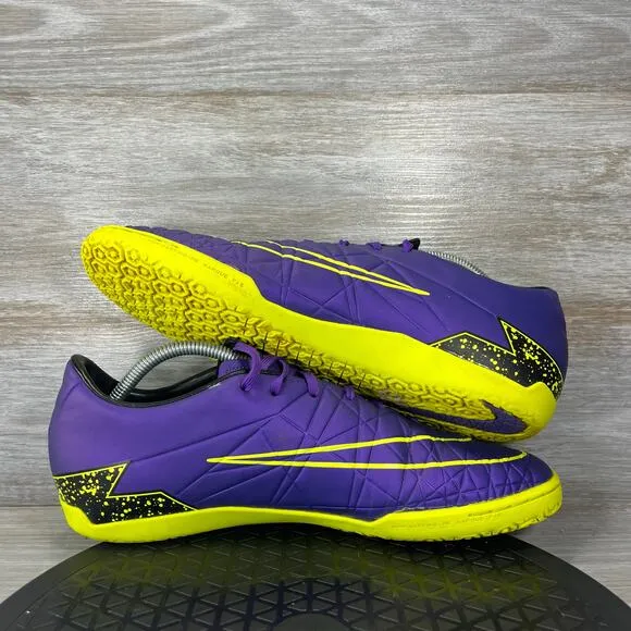 Nike Mens Hypervenom Phelon II IC 749898-550 TF Astro Turf Soccer Shoes Size 11