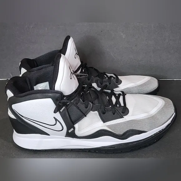 Nike Men’s Kyrie Infinity TB Team White Black Basketball Shoes  Size 18 NWOT