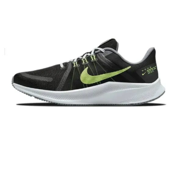 Nike Men's Quest 4 Black Volt Running Shoes Sneakers Size 9 Style DO6697-001