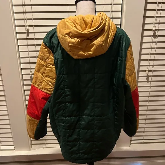 Nike Men’s Synthetic Fill Colorblock Full-Zip Hooded Jacket DJ0433-397, Size XL