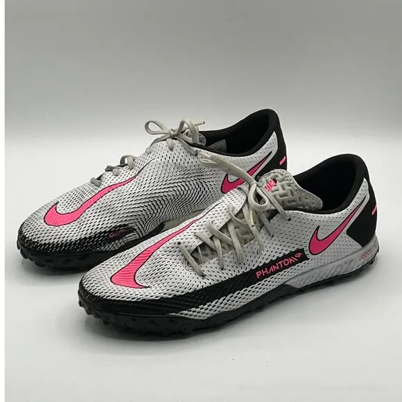 Nike Mens Sz 12.5 Nike React Phantom GT Pro TF Turf Soccer Shoe CK8468-160