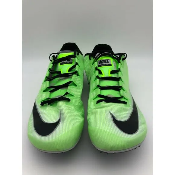 Nike Men's Zoom 400 Track Shoes Green Sprint Track &amp; Field AA1205-300 Size 13🛒