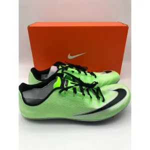 Nike Men's Zoom 400 Track Shoes Green Sprint Track &amp; Field AA1205-300 Size 13🛒