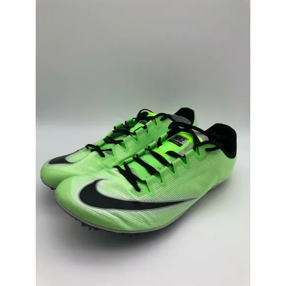 Nike Men's Zoom 400 Track Shoes Green Sprint Track &amp; Field AA1205-300 Size 13🛒