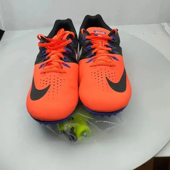 Nike Mens Zoom Rival S8 Lace Up Track/Spike Shoes 806555 804 Orange Size 11