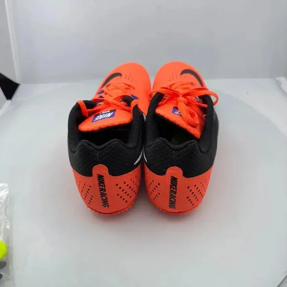 Nike Mens Zoom Rival S8 Lace Up Track/Spike Shoes 806555 804 Orange Size 11