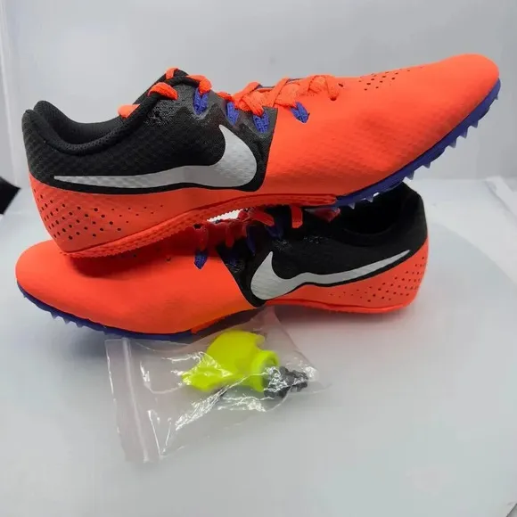 Nike Mens Zoom Rival S8 Lace Up Track/Spike Shoes 806555 804 Orange Size 11