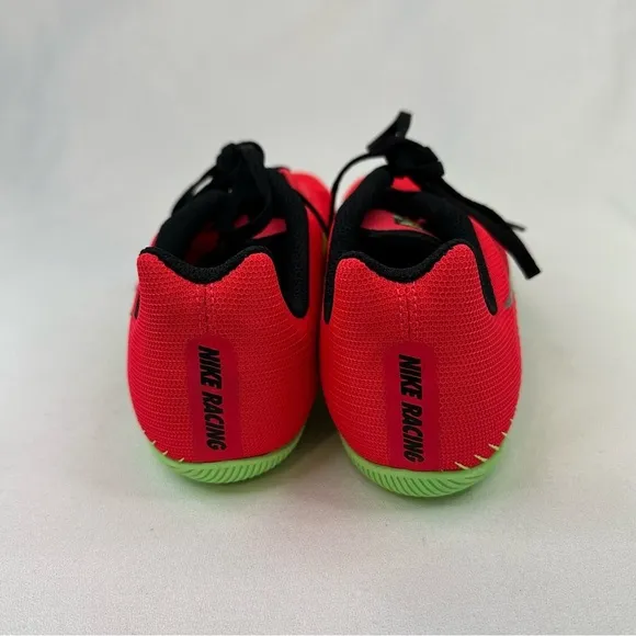 NIKE Men’s Zoom Rival Track And Field Shoes Neon Orange Green 11.5