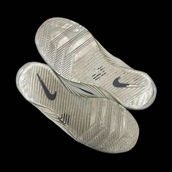 NIKE Metcon 6 Silver Mesh Training Shoes Sneakers Mens Sz 10.5